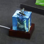 ホホジロザメ レジンライトキューブ｜5cm・8cm