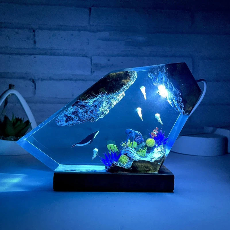 海底探査 レジンテーブルライト